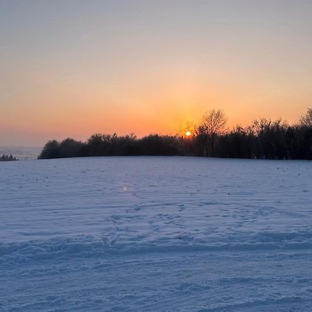 Kleine Auszeit Mit Aussicht Velbert Toenisheide Leilighet Eksteriør bilde